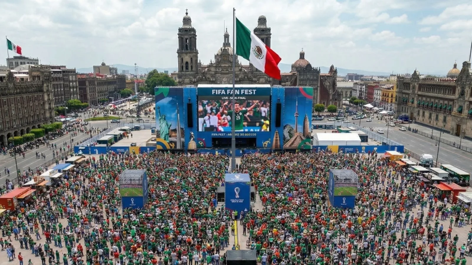 Acceso abierto y sin registro en el FIFA Fan Fest 2026 en Ciudad de México