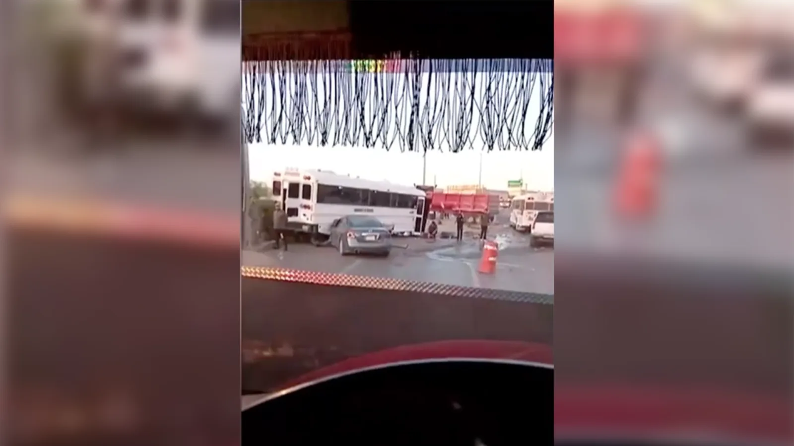 Accidente múltiple bloquea el Libramiento Independencia y genera caos vial al sur de Juárez