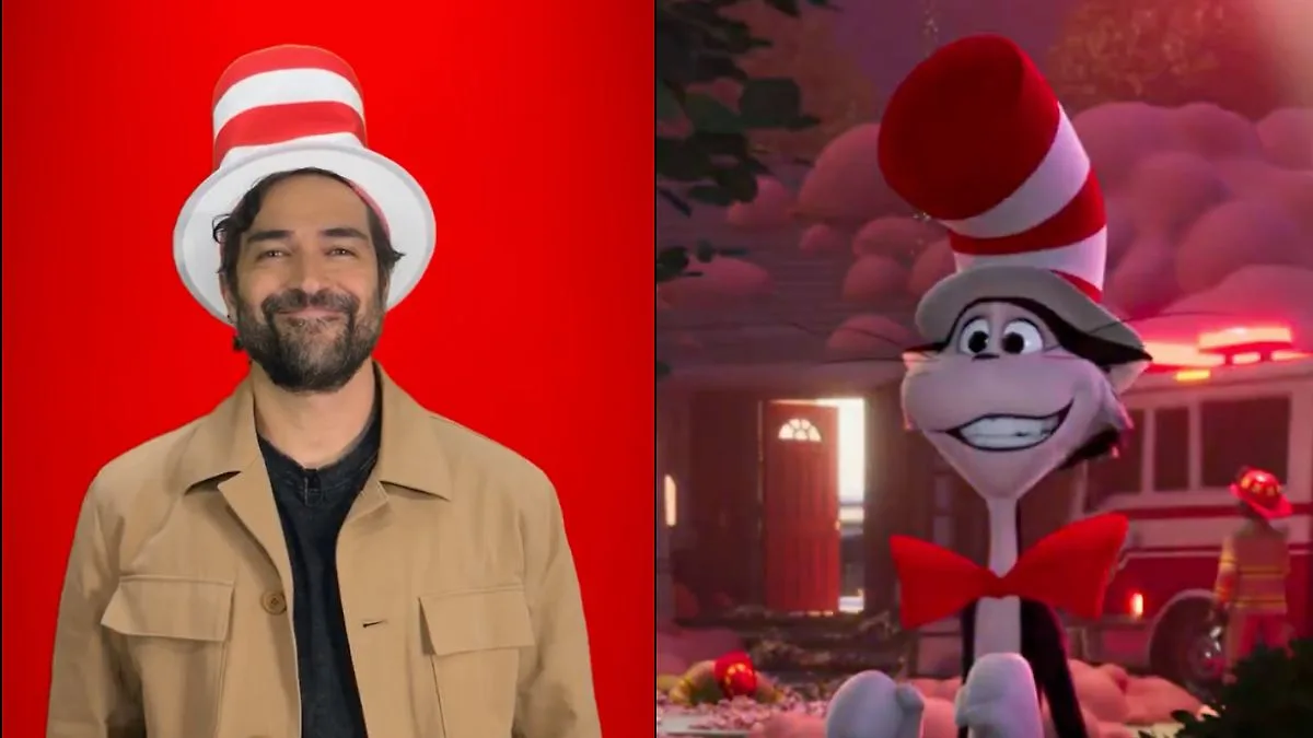 Alfonso Herrera será la voz de “El Gato con sombrero” en nueva película infantil