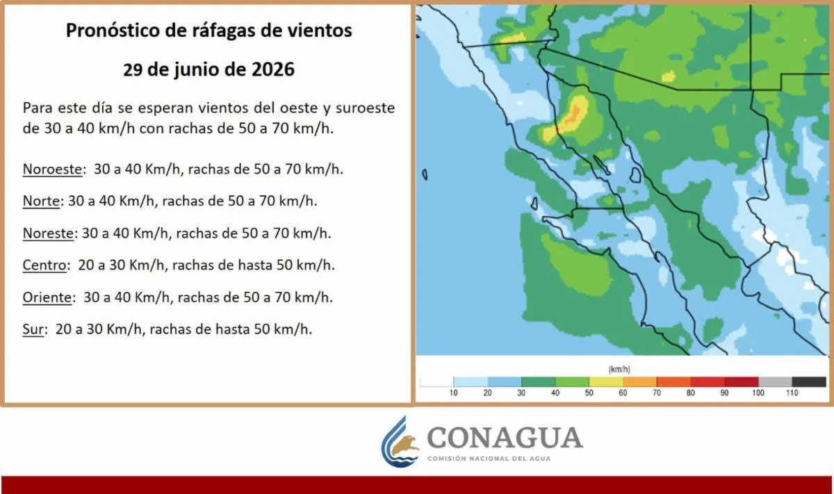 Altas temperaturas y tormentas aisladas se mantendrán en Sonora durante la semana