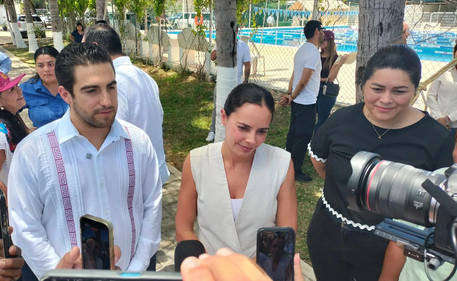 Ana Patricia Peralta niega descartar inscripción en Morena y reafirma alianza con Eugenio Segura