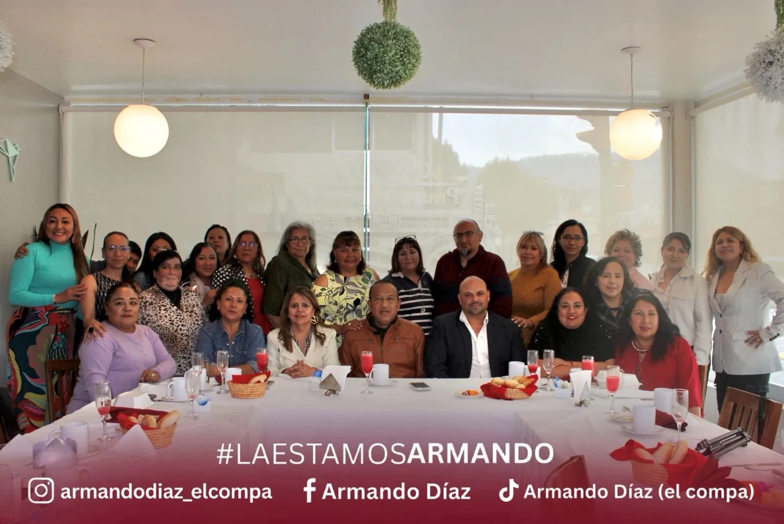Armando Díaz promueve apoyo social y reconoce rol clave del periodismo en Toluca