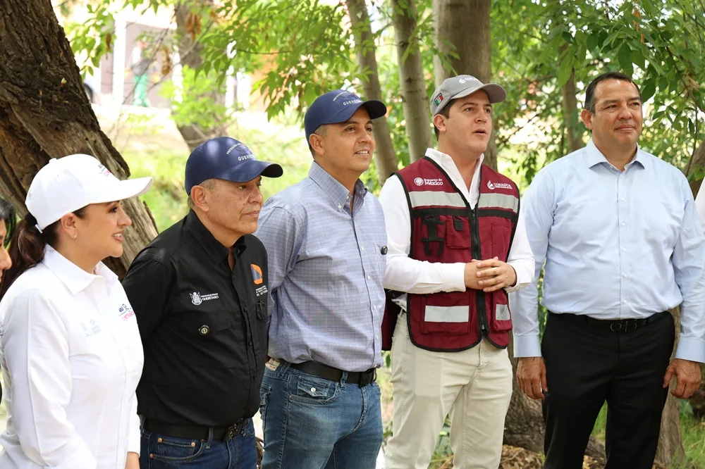 Autoridades intensifican vigilancia en infraestructura hidráulica por temporada de lluvias en Querétaro