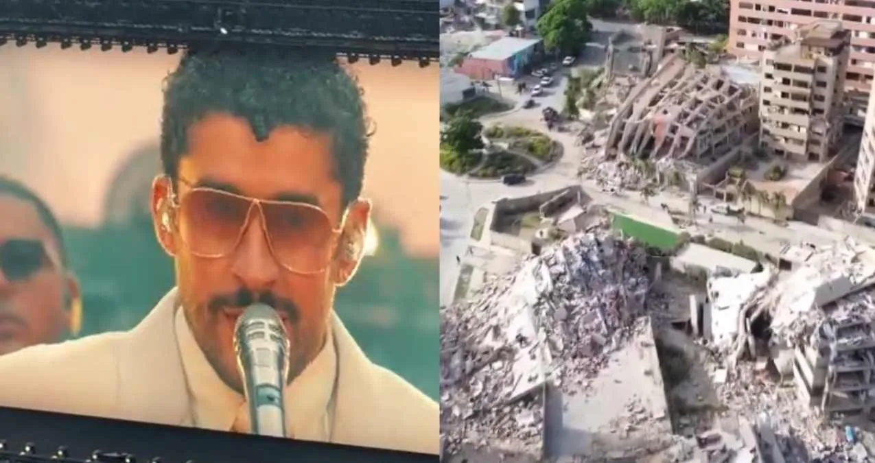 Bad Bunny expresa apoyo a Venezuela durante su concierto en Londres tras los terremotos