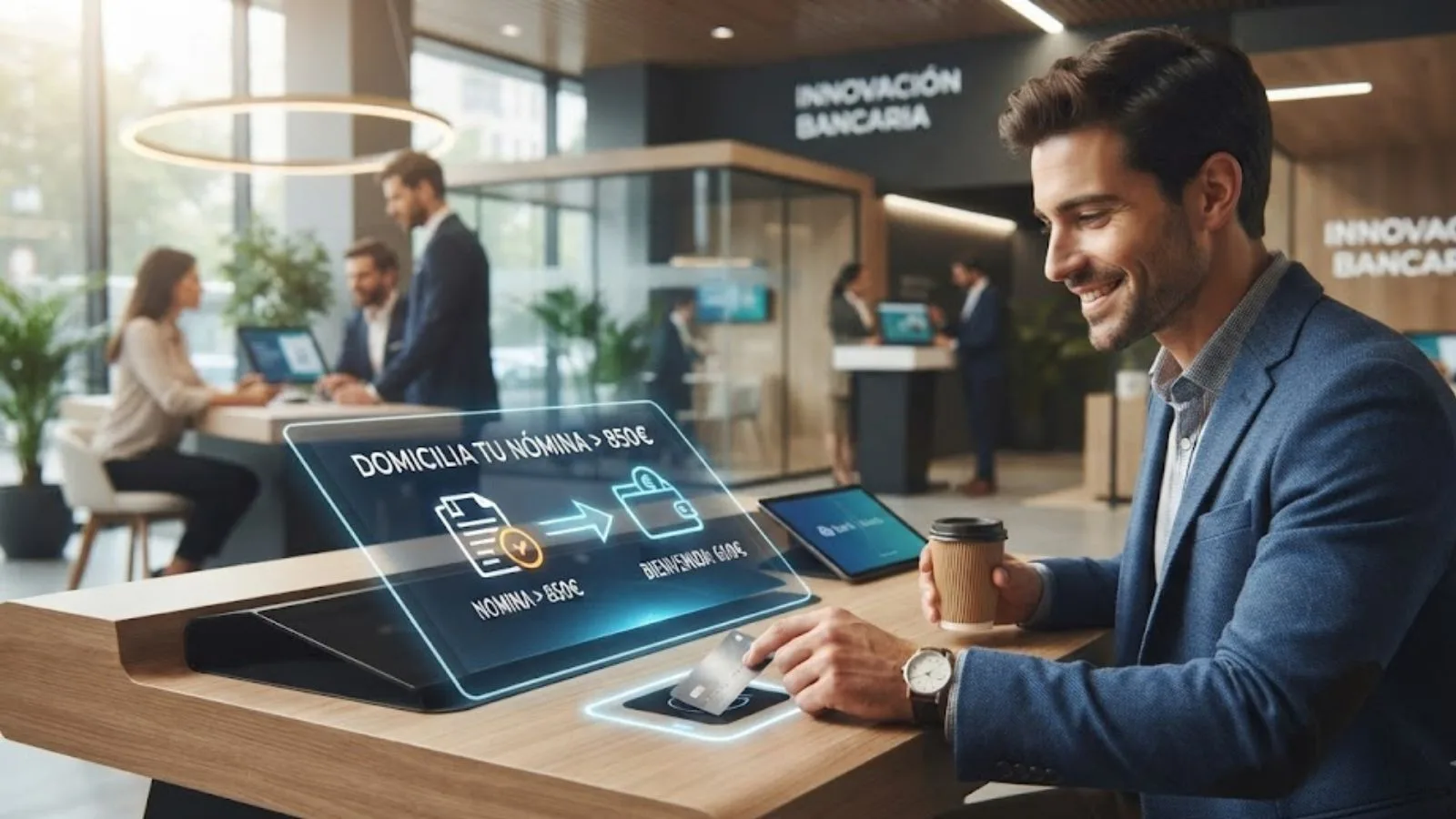Bankinter ofrece hasta 600 € por domiciliar una nómina superior a 850 €