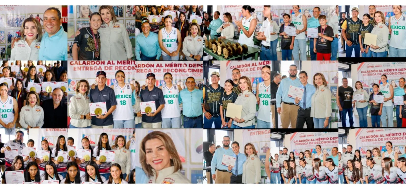 Cananea premia a jóvenes deportistas y artistas por sus logros estatales y nacionales