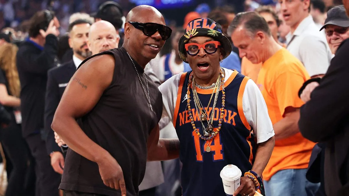 Celebridades apoyan a los Knicks durante las Finales de la NBA