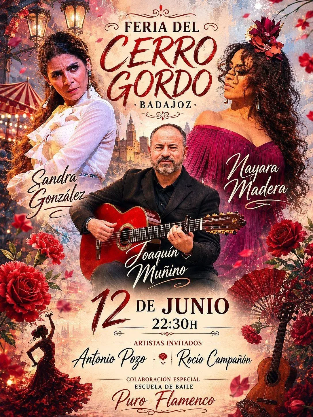 Cerro Gordo inicia su Gran Feria con música, talleres y fiesta de la espuma
