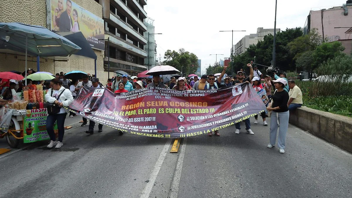 CNTE mantendrá bloqueos y protestará durante inauguración del Mundial 2026 sin ingresar al estadio