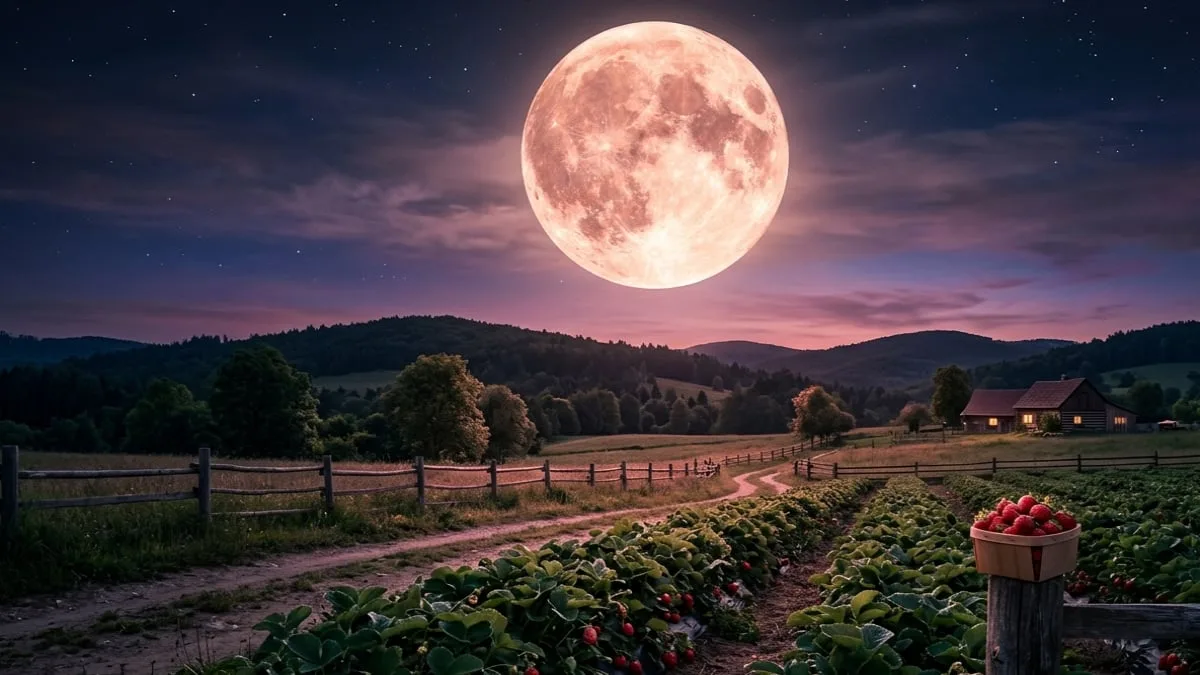Cómo y dónde observar la Luna de Fresa en México durante junio de 2026