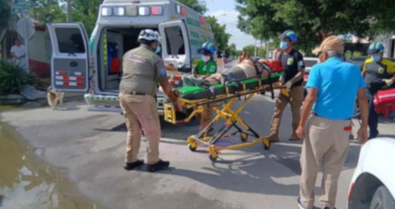 Conductor en estado de ebriedad causa grave accidente contra mujer en Matamoros