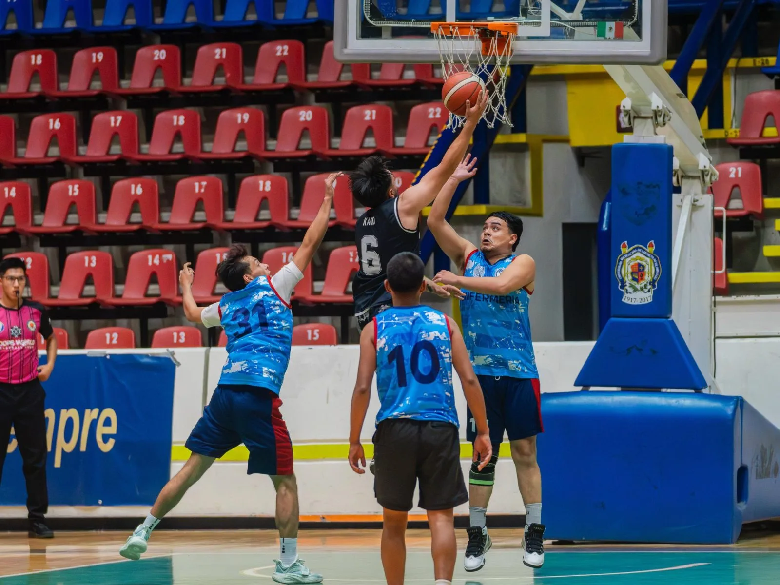 Definidas las semifinales del básquetbol varonil en los Juegos Deportivos Nicolaitas