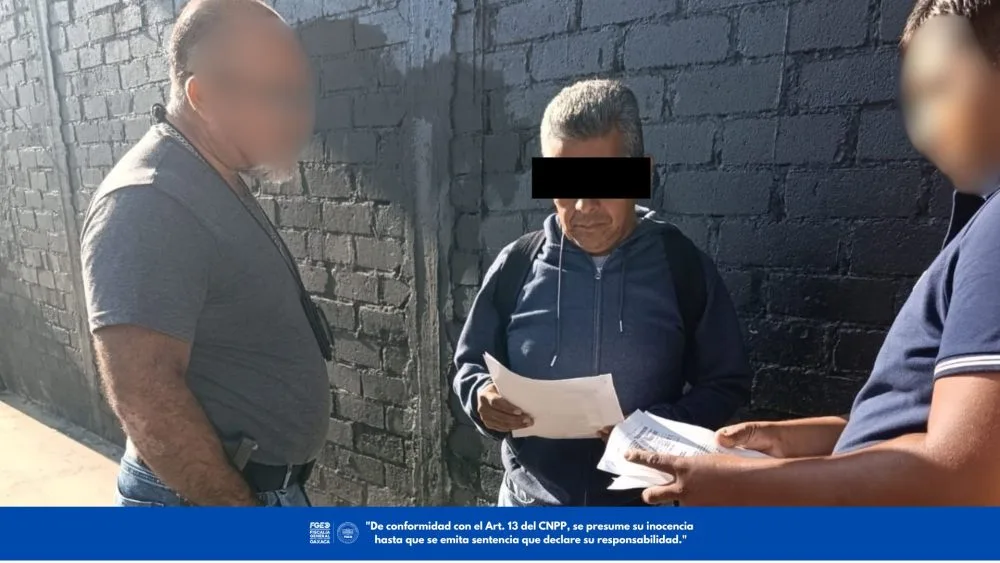 Detienen a hombre acusado de violación agravada contra menor en Oaxaca de Juárez