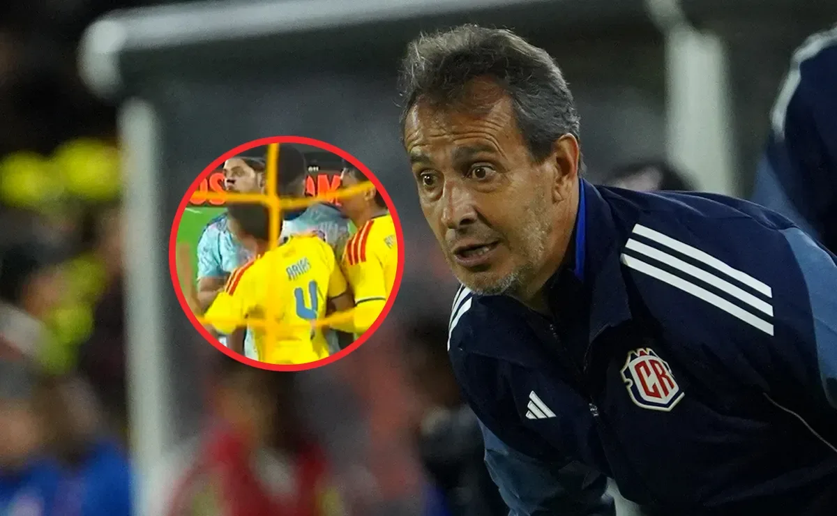 El entrenador de Costa Rica responde tras cabezazo de Mitchell a Santiago Arias