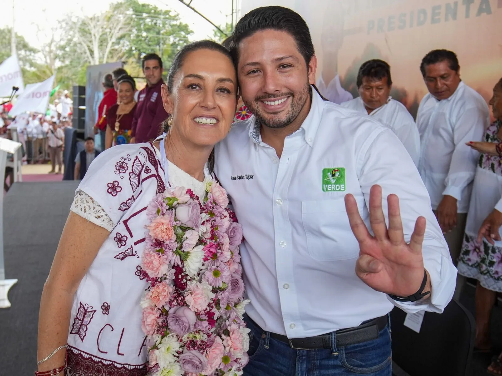 El Partido Verde reafirma su respaldo a la Cuarta Transformación y el liderazgo de Claudia Sheinbaum