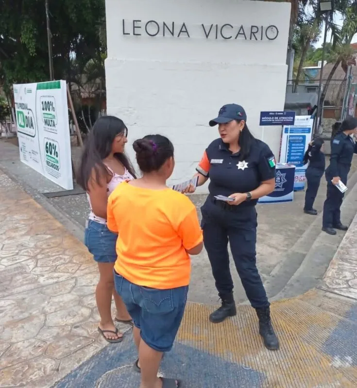 Estrenan jornada de proximidad social para fortalecer seguridad en Leona Vicario