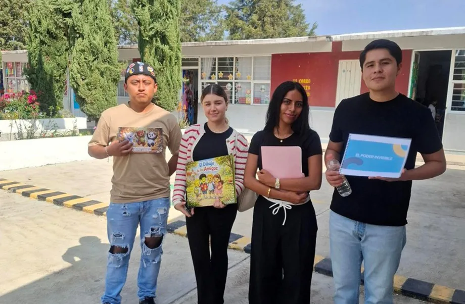 Estudiantes de Anáhuac Puebla crean cuentos infantiles para apoyar el aprendizaje en primaria