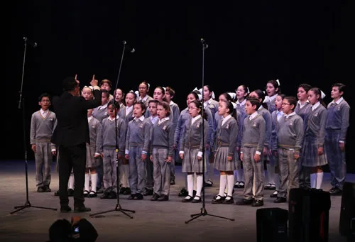Estudiantes potosinos destacan en la etapa estatal del concurso del Himno Nacional Mexicano