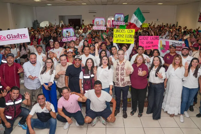 Gladyz Butanda impulsa la unidad en Guacamayas para defender la soberanía nacional