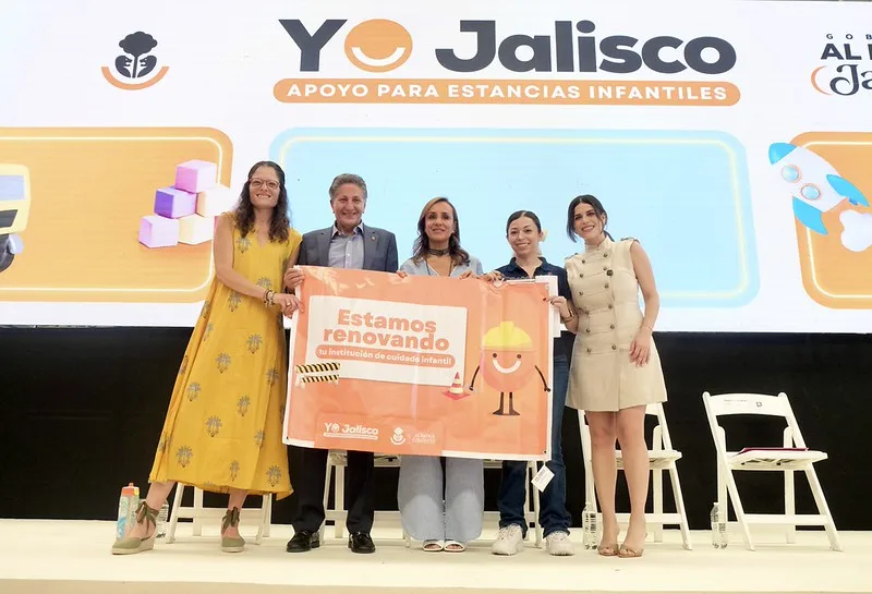 Gobierno de Jalisco destina recursos para mejorar estancias infantiles y fortalecer el cuidado temprano