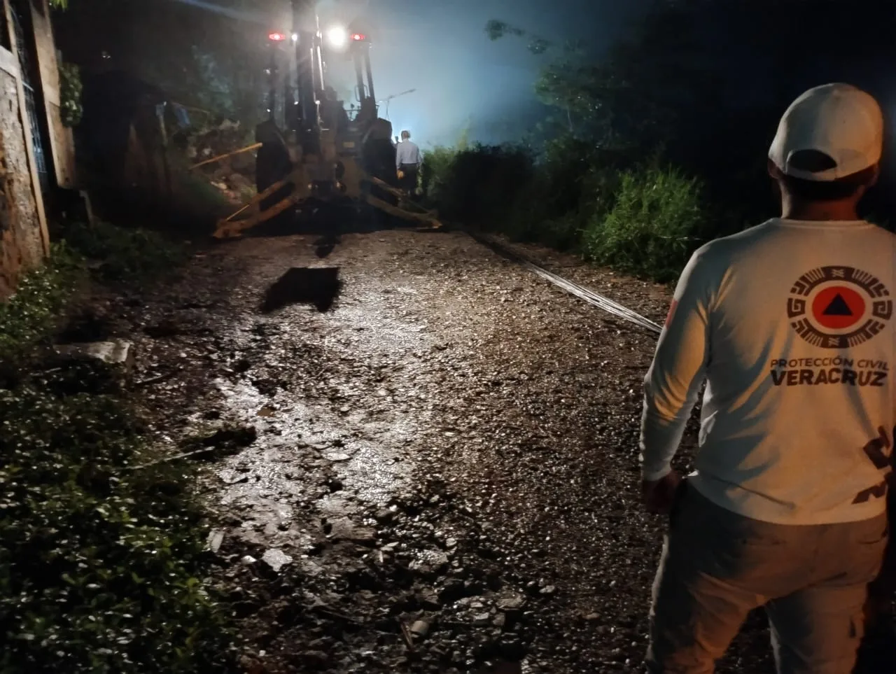 Gobierno de Veracruz intensifica respuesta ante afectaciones por lluvias y mantiene vigilancia constante