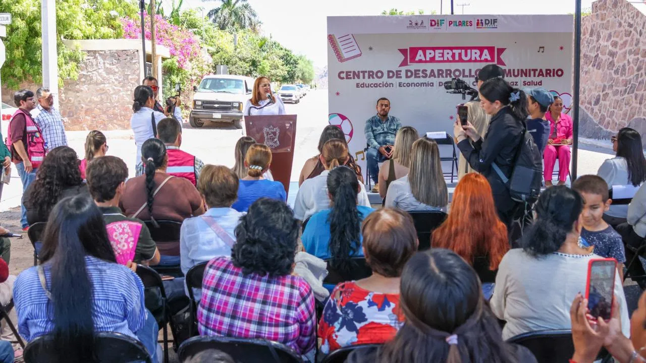 Guaymas inaugura talleres Pilares en nuevo centro de desarrollo comunitario