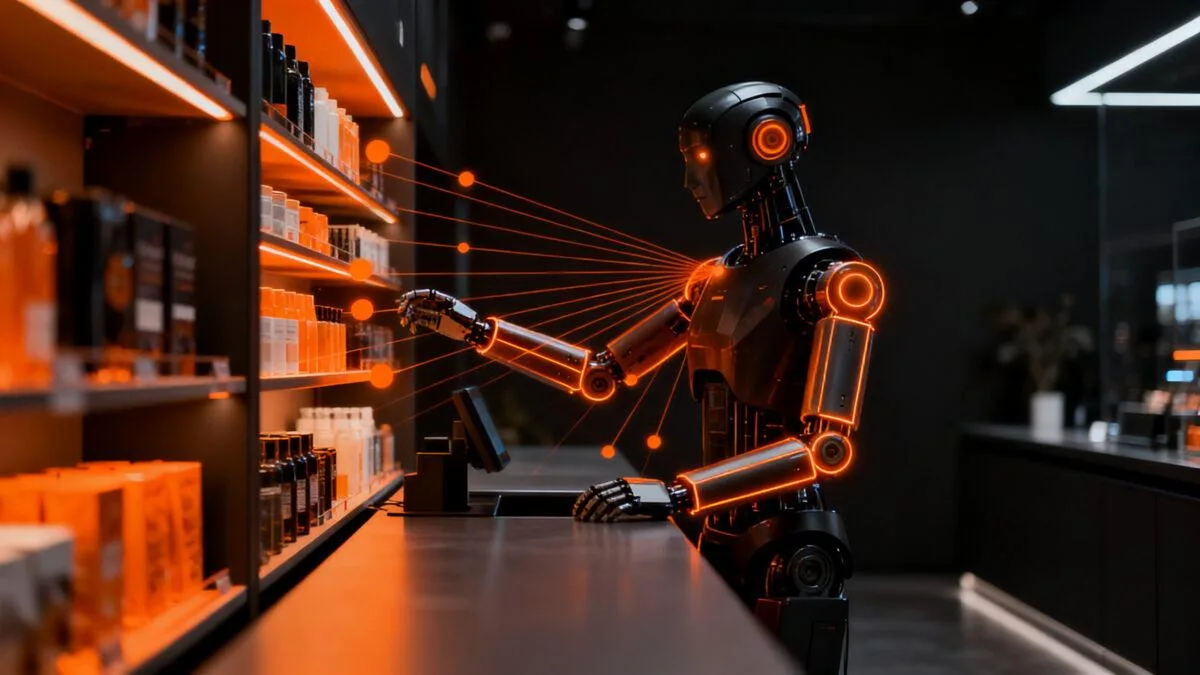 Hong Kong lidera la automatización del comercio con robots humanoides en tiendas