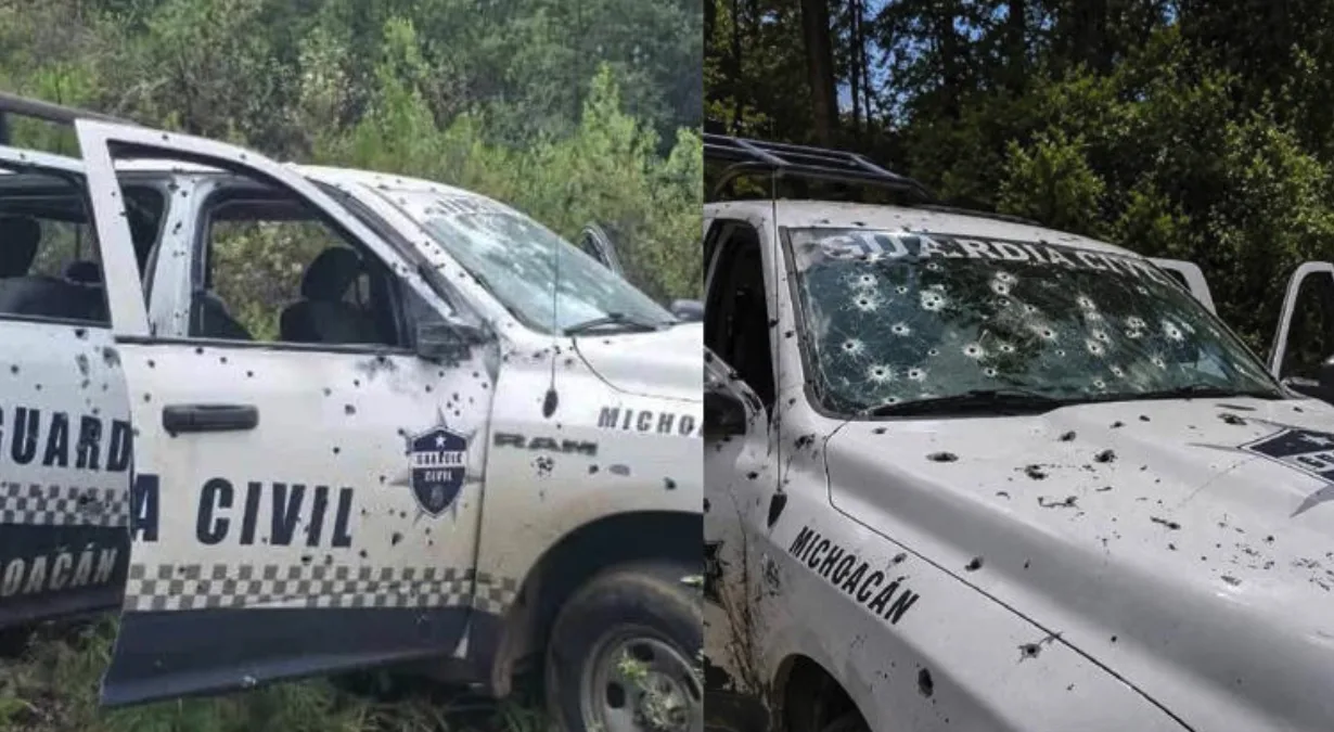 Identifican a presuntos responsables del ataque que dejó cinco policías muertos en Michoacán