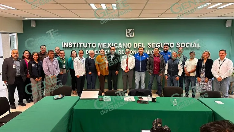 IMSS Michoacán fortalece diálogo con sindicatos para mejorar atención a trabajadores