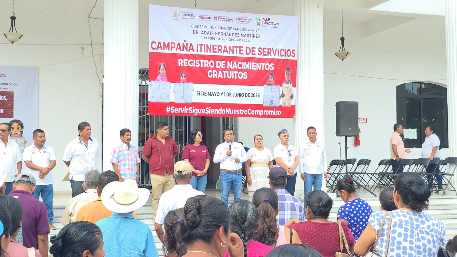 Inicia en San Luis Acatlán campaña gratuita para registro de nacimientos y trámites civiles