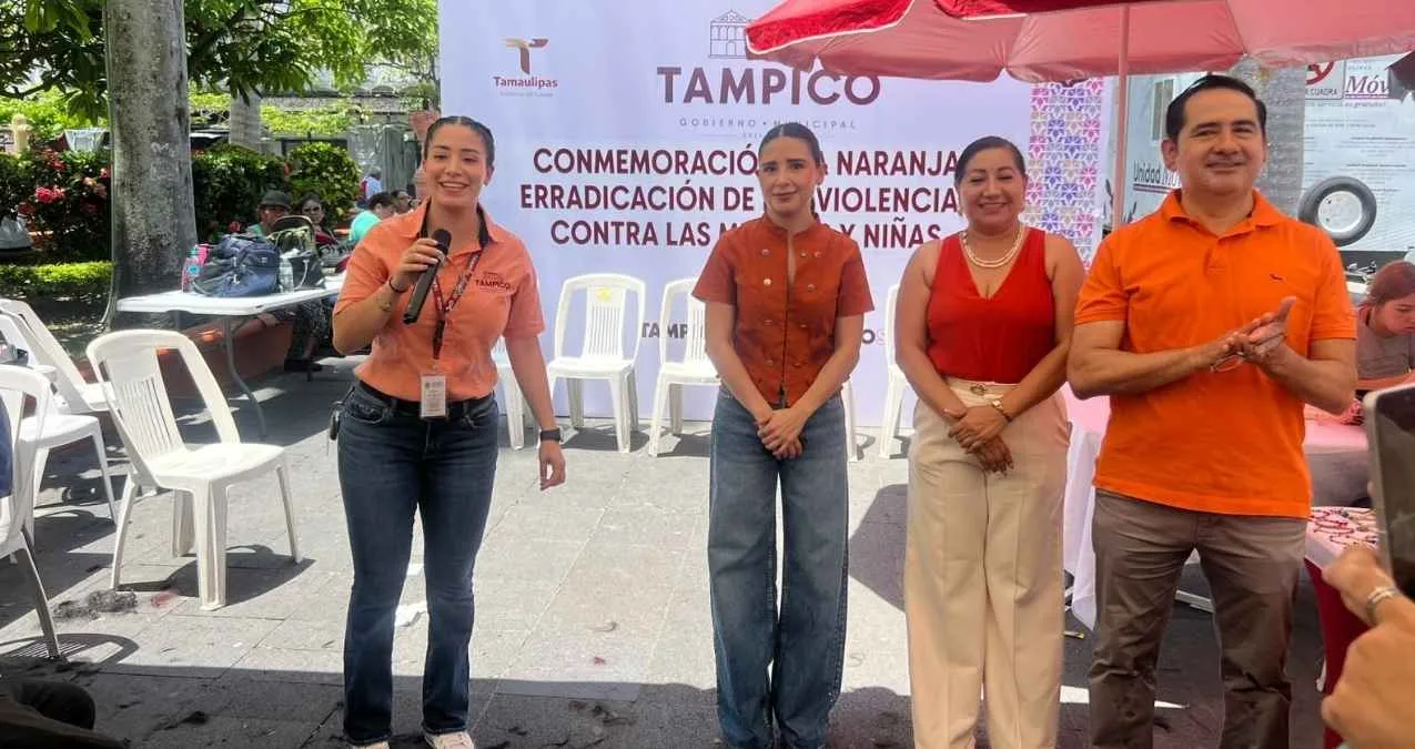 Jornada preventiva en Tampico ofrece atención gratuita para frenar violencia contra mujeres