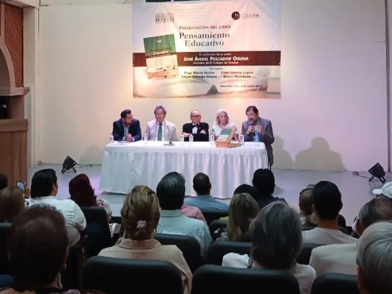 José Ángel Pescador Osuna presenta “Pensamiento educativo” con aportes clave sobre la educación en México