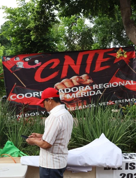 La CETEY intensifica sus protestas para exigir abrogación de la Ley Issste de 2007
