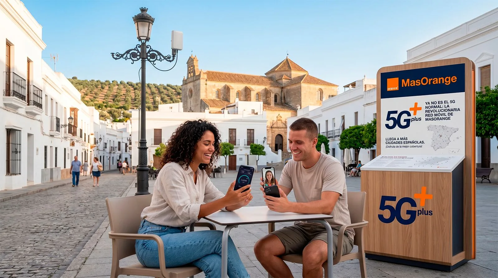 MasOrange amplía el 5G avanzado a más de cinco mil municipios en España