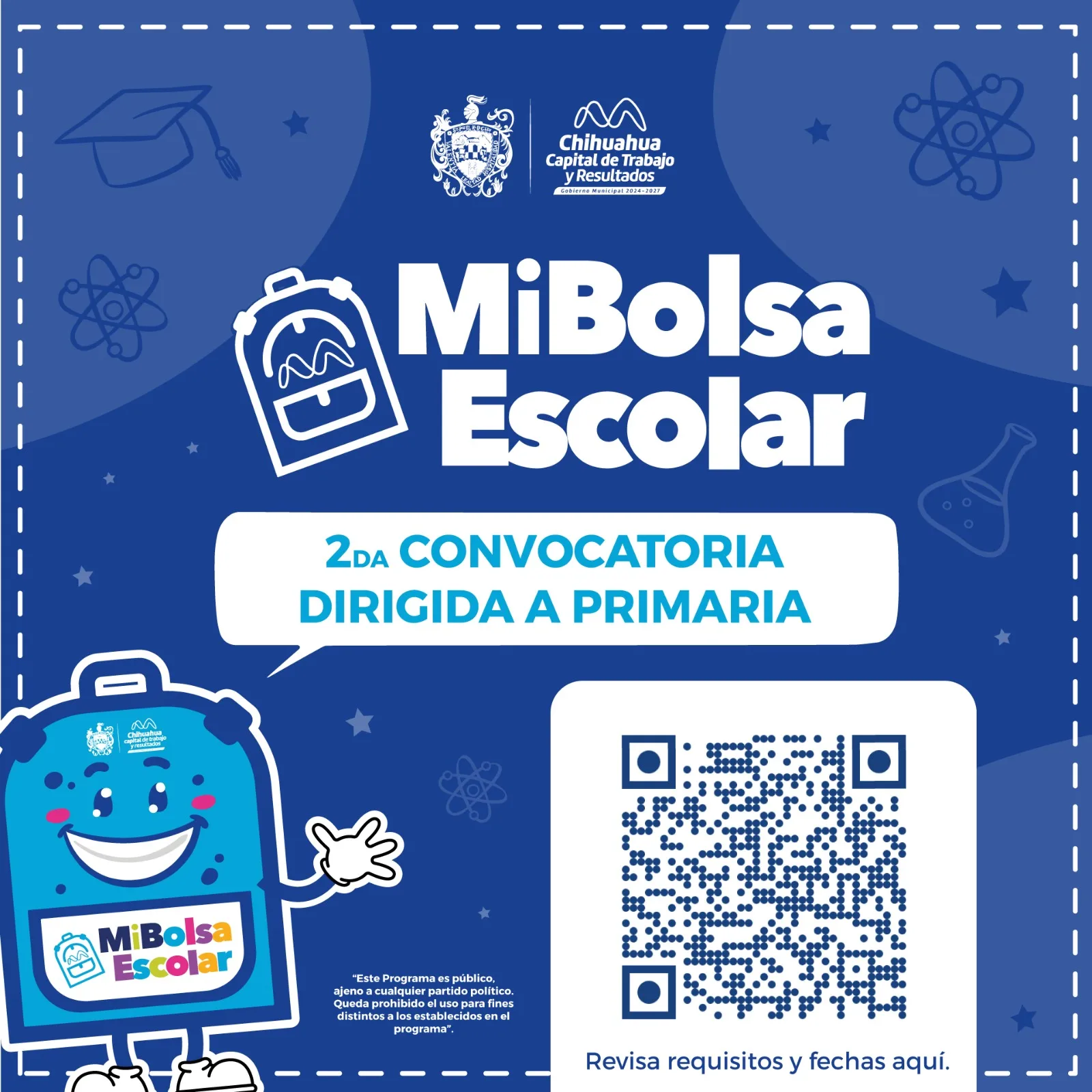 Municipio ofrece segunda oportunidad para que escuelas se registren en Mi Bolsa Escolar 2026