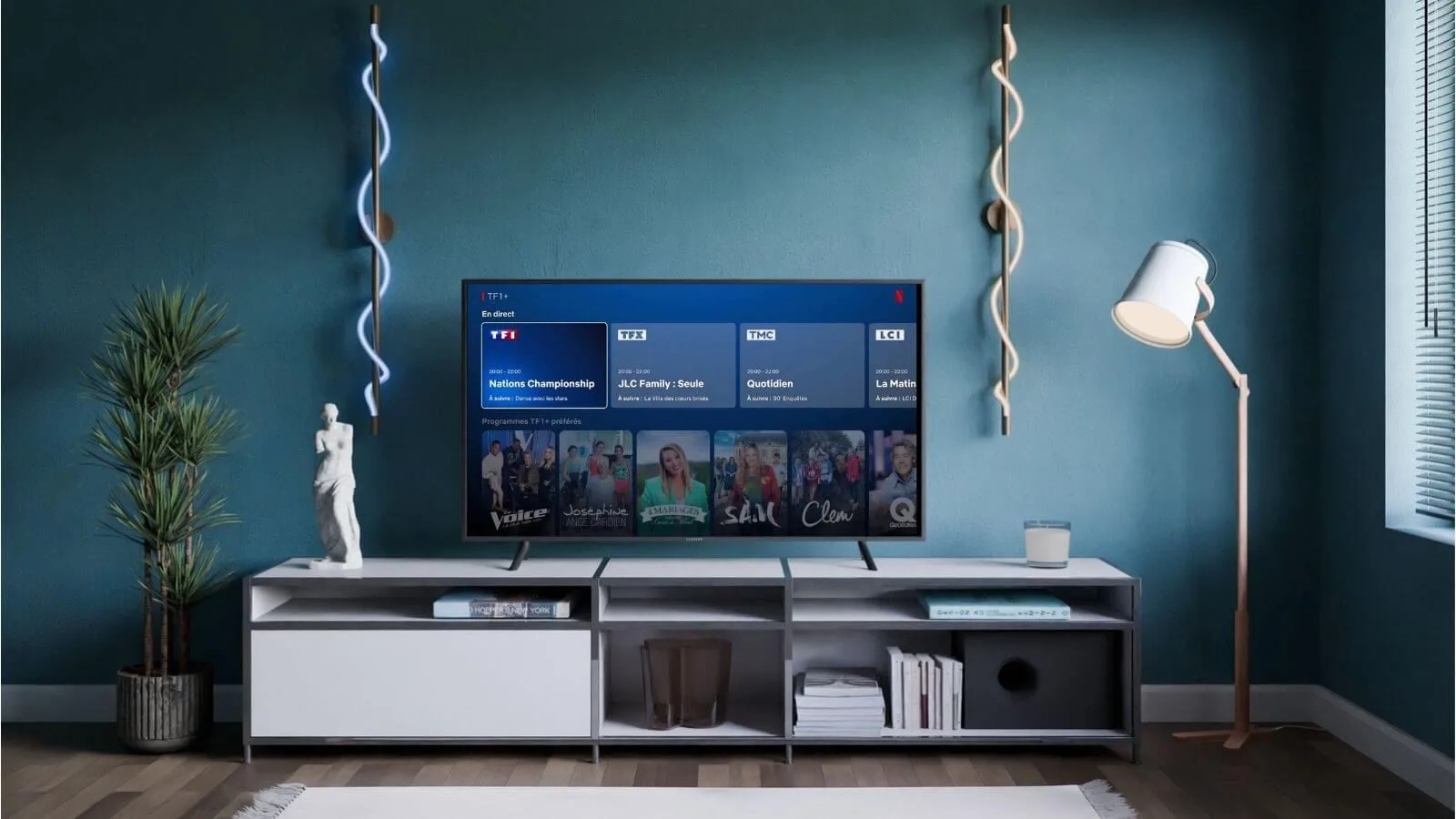 Netflix integra canales de televisión en Francia para ampliar su oferta en vivo
