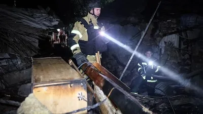 Nuevo ataque ruso con drones y misiles deja una víctima mortal y varios heridos en Ucrania