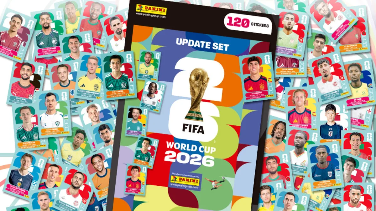 Panini lanza set de actualización con nuevos jugadores mexicanos para el álbum Mundial 2026