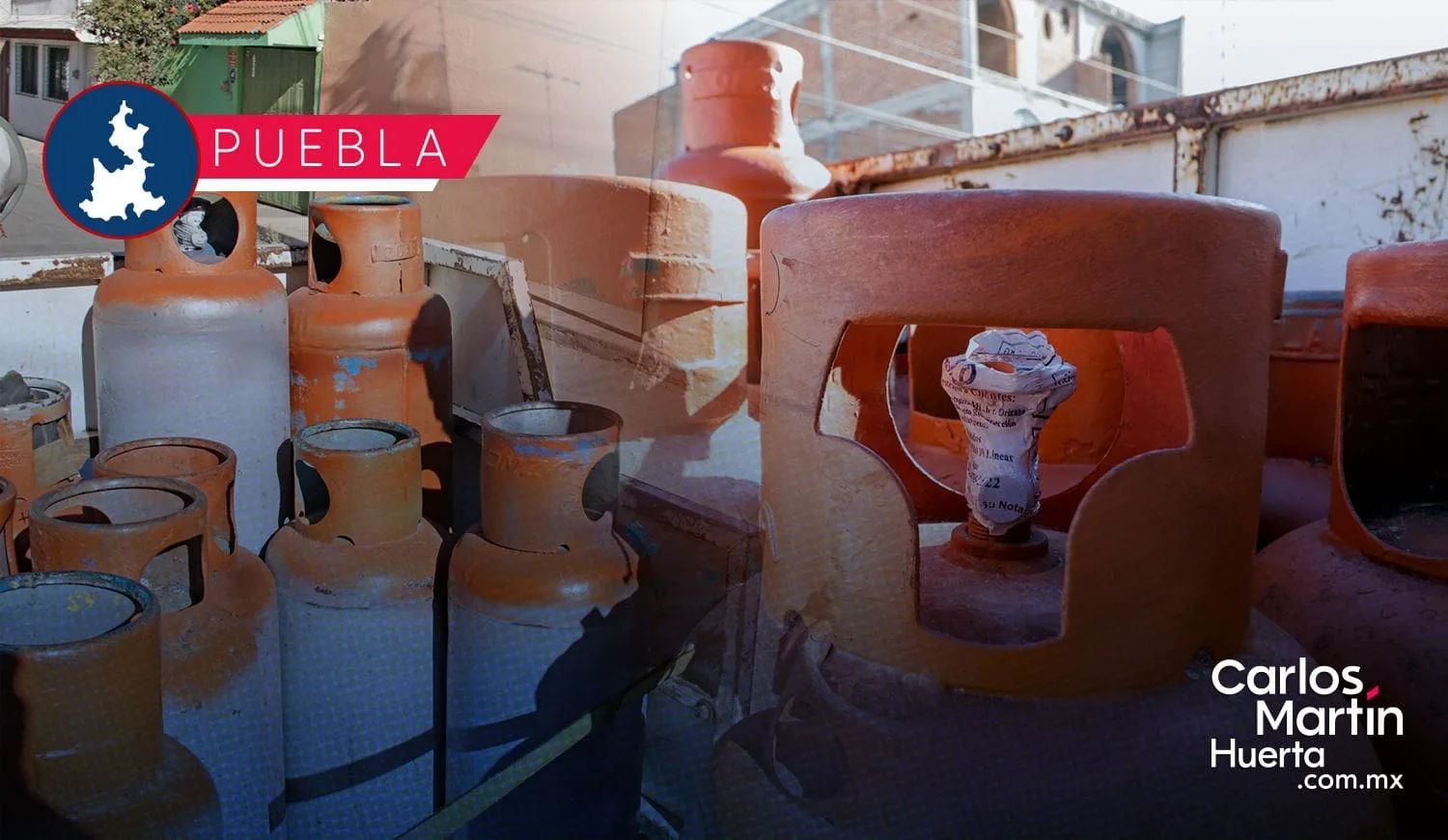 Precio del gas LP en Puebla se mantiene estable para la próxima semana