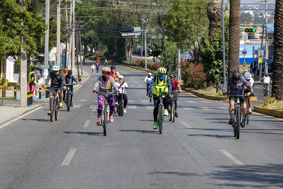 Puebla impulsa movilidad activa con Vía Recreativa semanal todos los domingos