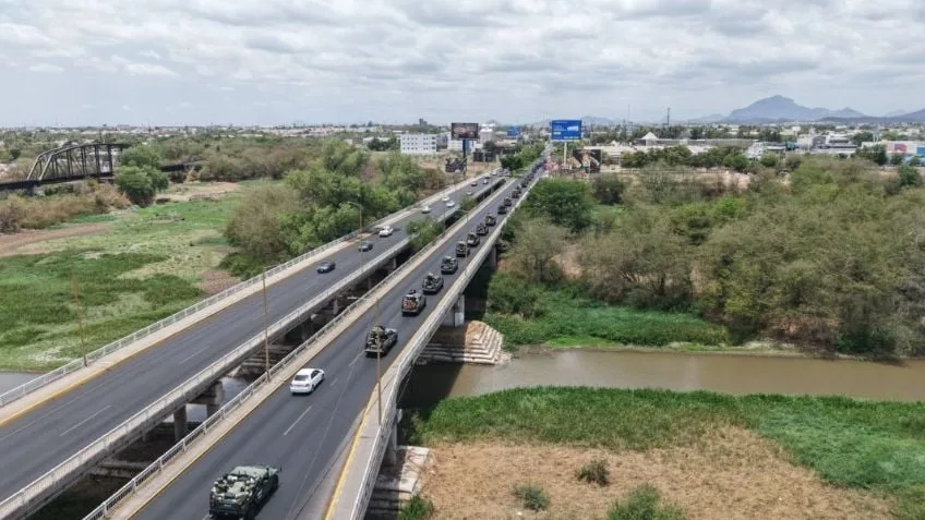 Refuerzan seguridad en Culiacán con llegada de 500 militares especializados
