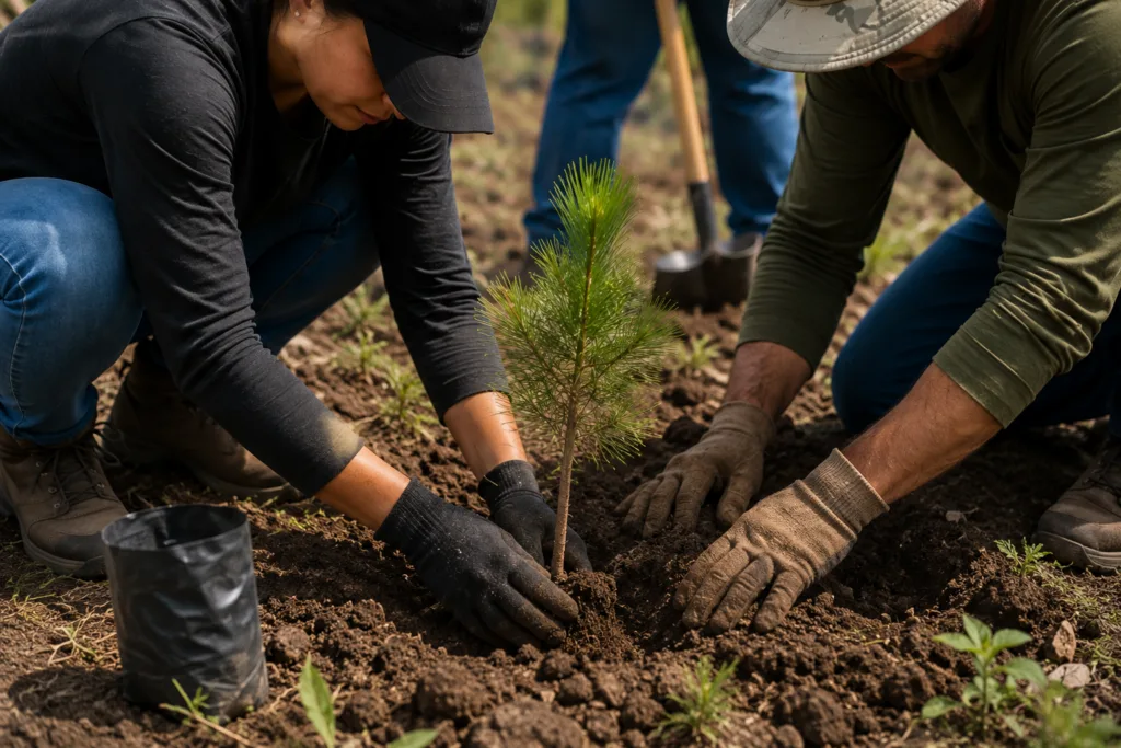 Saltillo impulsa reforestación masiva en Sierra de Zapalinamé con cinco mil árboles