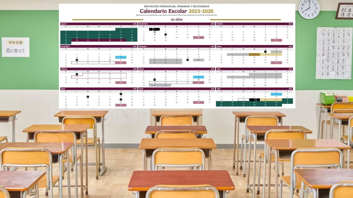 SEP confirma fecha oficial de fin del ciclo escolar 2025-2026 y periodo de consulta de calificaciones