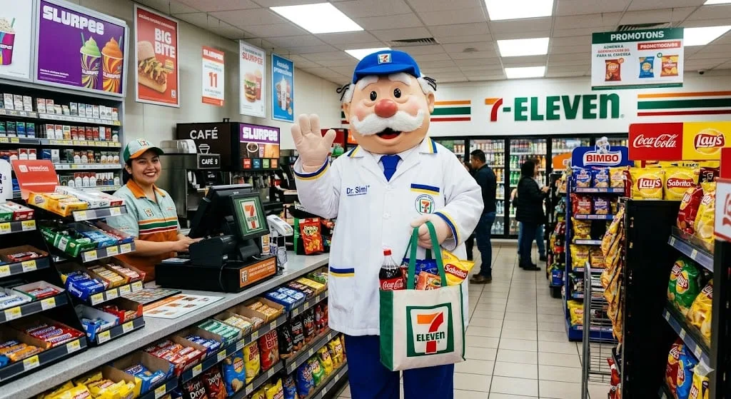 Seven Eleven México lanza pop-up temporal con Dr. Simi al estilo japonés en Nuevo León