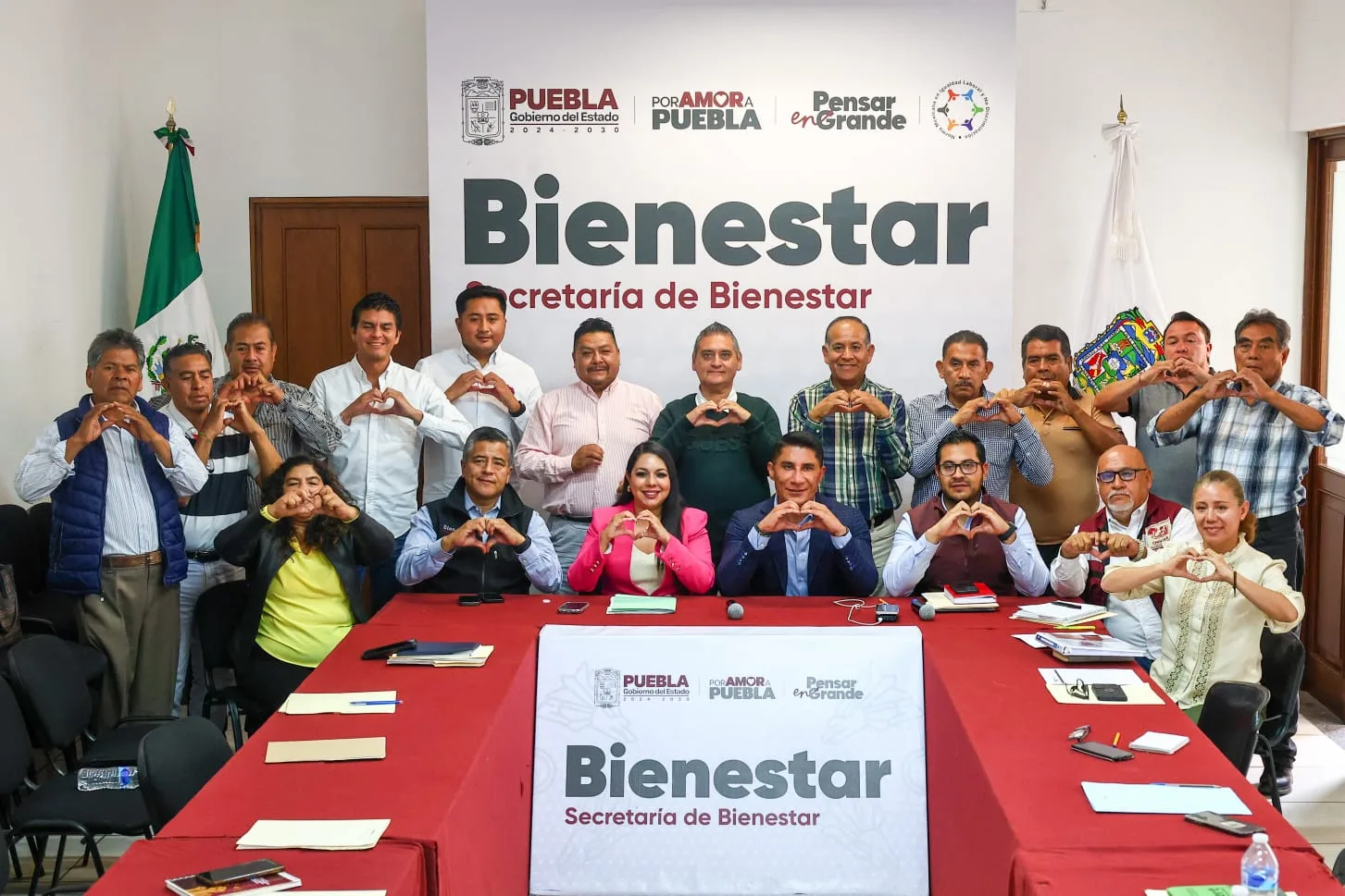 Tonantzin Fernández impulsa proyectos de infraestructura para juntas auxiliares de San Pedro Cholula