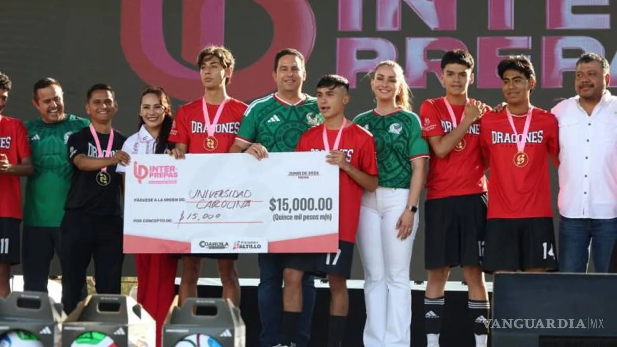 Universidad Carolina se corona en el Torneo Interprepas 2026 durante el FUTFEST Saltillo