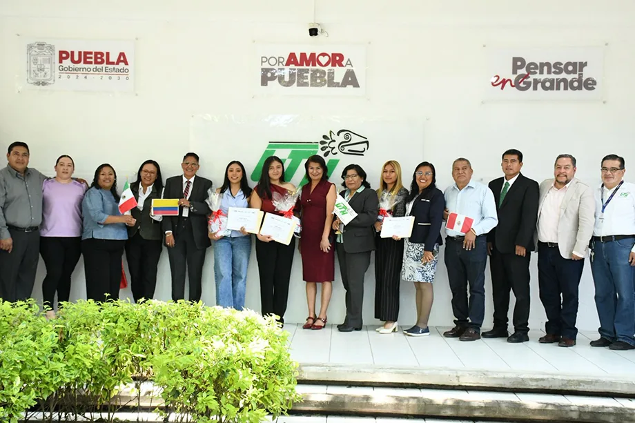 Universidad Tecnológica de Huejotzingo impulsa movilidad internacional hacia Colombia y Perú