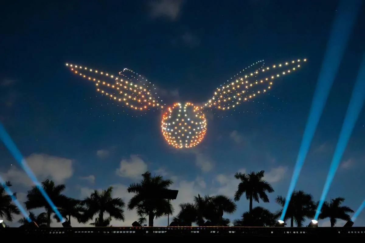 Valencia acogerá un espectáculo nocturno con 1200 drones inspirado en Harry Potter