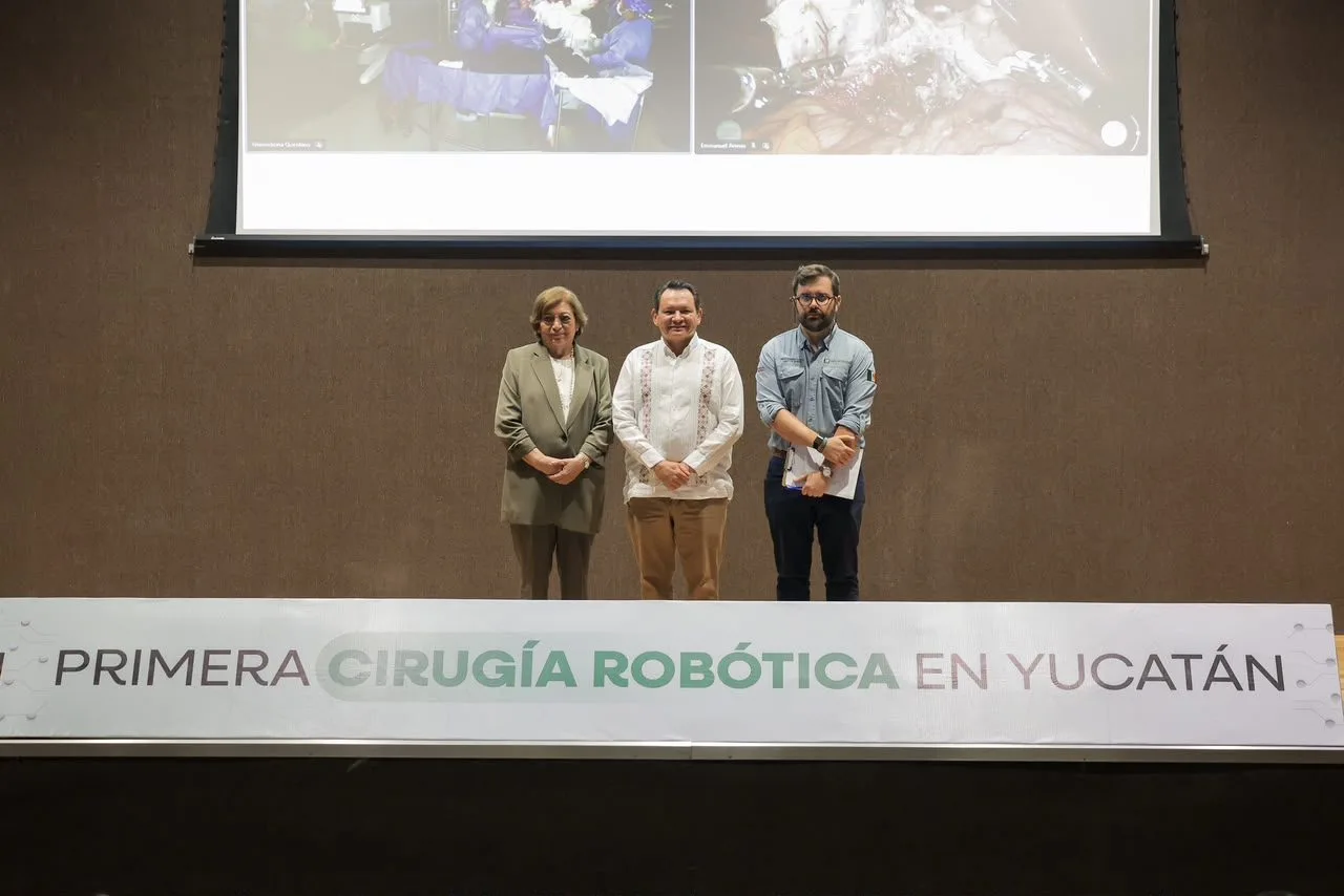 Yucatán realiza la primera cirugía robótica en su sistema público de salud