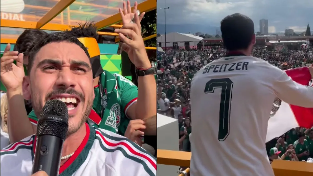 Alejandro Speitzer combina actuación y pasión por la Selección Mexicana de fútbol
